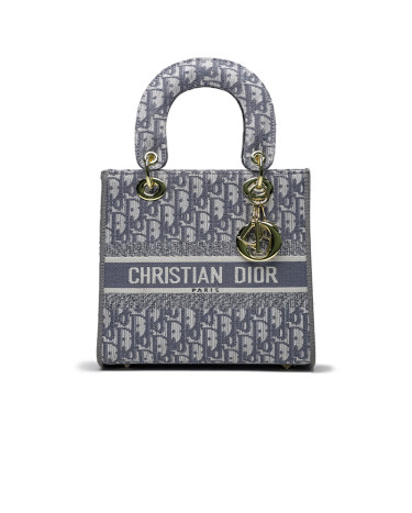 Сумка Dior Medium Lady D-Lite Bag Grey M0565ORHZ-C800