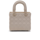 Сумка Latte Ultramatte Cannage Calfskin Mini Lady Beige M0538IRAE-P900