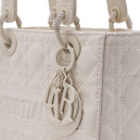 Сумка Latte Ultramatte Cannage Calfskin Mini Lady Beige M0538IRAE-P900