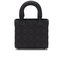 Сумка Latte Ultramatte Cannage Calfskin Mini Lady Black M0538IRAE-P800