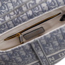 Сумка Saddle Bag with Strap Grey Oblique Jacquard M0455CBAA-M800