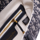 Сумка Saddle Bag with Strap Blue Oblique Jacquard M0455CBAA-M920