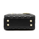 Сумка Christian D-Lite Big Black Leather S250300522-8LL