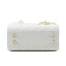 Сумка Christian D-Lite Big White Leather S250300522-8DF