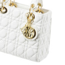 Сумка Christian D-Lite Big White Leather S250300522-8DF