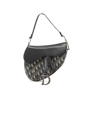 Dior Saddle Bag Blue Dior Oblique Jacquard and Smooth Calfskin M0455SMSM-M196