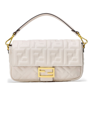 Baguette Cream Leather Bag 8BR600AT57F15AO