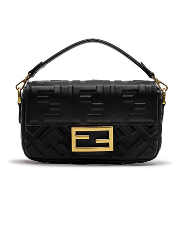 Сумка Fendi Baguette Mini Black Leather Bag 8BN335ABHYU9BYT