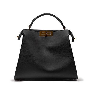 Сумка Fendi Black Leather Large Iconic Essentially Peekaboo Top Hand 8BN335ABVEF0KUR