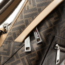 Рюкзак Chiodo Small Diagonal Brown FF Canvas Backpack 7VZ077A9XSF1IKC