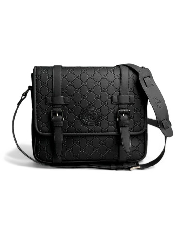 Сумка GG Messenger Bag Black 443555 DDTJN 1510