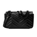 Сумка Marmont Mini Shoulder Bag Black Hardware 446744 DTDFV 1000