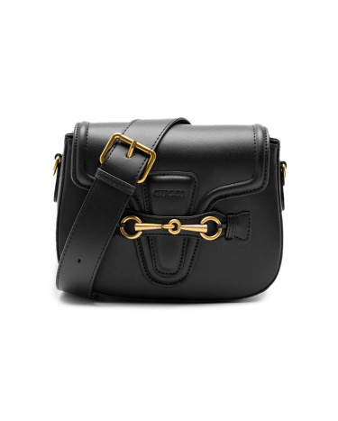 Сумка Gucci Lady Web Leather Shoulder Bag Black 446622 BLKCD 2000