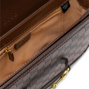 Сумка Horsebit 1955 Shoulder Bag Grey Brown 259635 21DTC 6390