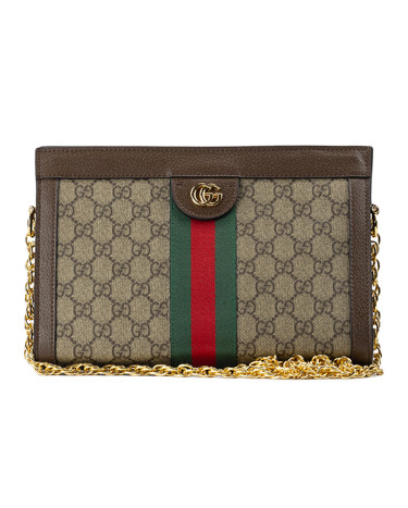 Сумка Gucci Ophidia Small Shoulder Bag Brown Beige 448514 MNMGR 2517