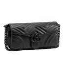 Сумка Marmont Medium Shoulder Bag Total Black 446744 AADBL 6207