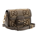 Сумка Horsebit 1955 Textile Mini Bag Brown Beige 446622 BLKCD 2015