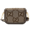 Сумка Horsebit 1955 Textile Mini Bag Brown Beige 446622 BLKCD 2015