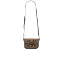 Сумка Horsebit 1955 Textile Mini Bag Brown Beige 446622 BLKCD 2015
