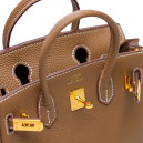Сумка Birkin 20 Beige 49ZSQUAREI