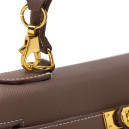 Сумка Kelly 25 Grey Gold TBJ30IO56