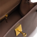 Сумка Kelly 25 Grey Gold TBJ30IO56