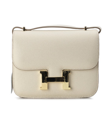 Сумка Hermes Constance 18 Epsom Calf Cream 947609