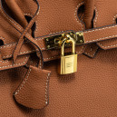 Сумка Kelly 25 Brown Gold TBY725BR