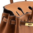 Сумка Kelly 25 Brown Gold TBY725BR