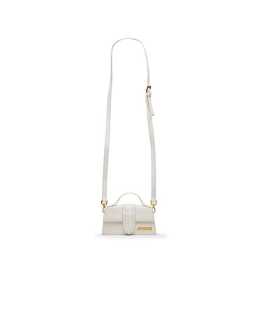 Jacquemus Le Bambino Small Handbag With Adjustable Crossbody White 234483M025422