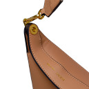 Сумка Luna Leather Shoulder Bag in Beige 1389678