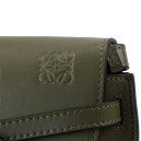 Сумка Gate Small Leather And Jacquard Shoulder Bag Khaki A650T20X45