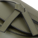 Сумка Gate Small Leather And Jacquard Shoulder Bag Khaki A650T20X45