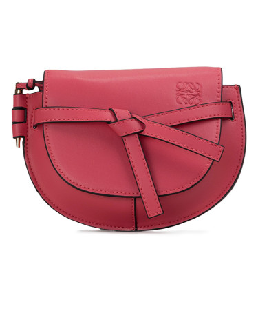 Сумка Gate Small Leather And Jacquard Shoulder Bag Red A650T20X60