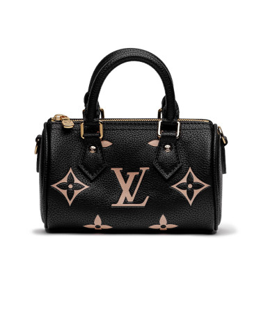 Сумка Louis Vuitton Speedy Nano Monogram Empreinte Bicolor 89441385