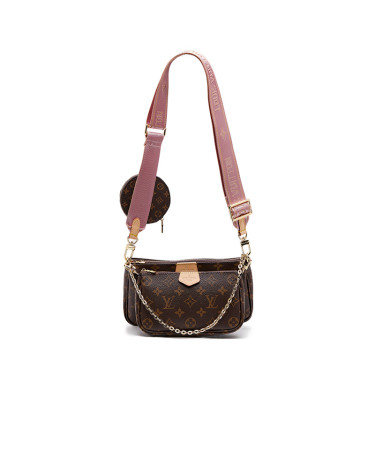 Bag Multi Pochette Brown Pink 89580285