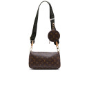 Сумка Multi Pochette Brown Green 89580295