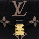 Сумка Pochette Métis Black & Beige Monogram Empreinte Giant Premium 89746285