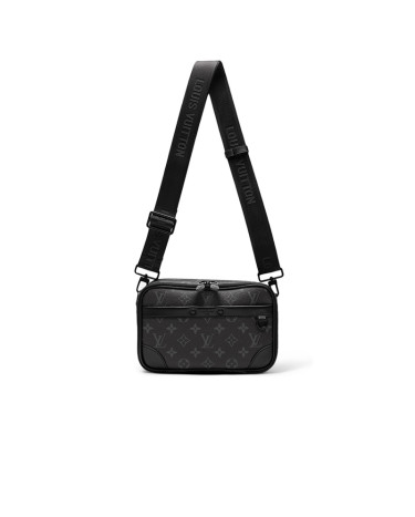 Сумка Louis Vuitton Alpha Wearable Wallet Grey Black 89569601