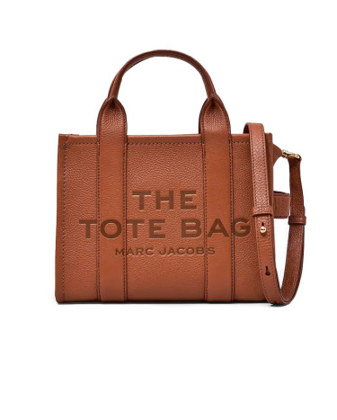 Marc Jacobs The Leather Small Tote Bag Argan Oil H009L01SP21