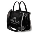 The Jacquard Medium Tote Bag Black H008M22PP30