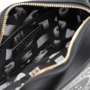 Сумка Signet Flash Black Smooth Leather Camo Strap Camer 2S3BLC702H04