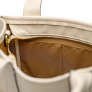 Сумка The Leather Small Tote Bag Cream H008M21BE25