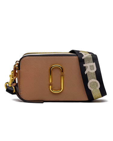 The Snapshot Dark Beige Gold Bag 2S3BPP775H16