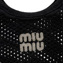 Сумка Raffia And Linen Tote Bag Black 5BC125 E66 F5510 X RER