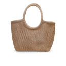 Сумка Raffia And Linen Tote Bag Beige 5BC125 E66 F5520 X RER