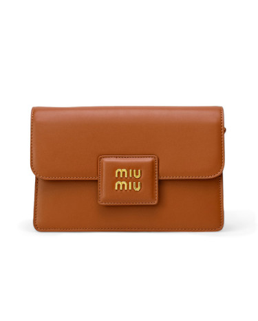 Сумка Miu Miu Shoulder Leather Bag Brown 5BC780 O99 F9050 E AAB