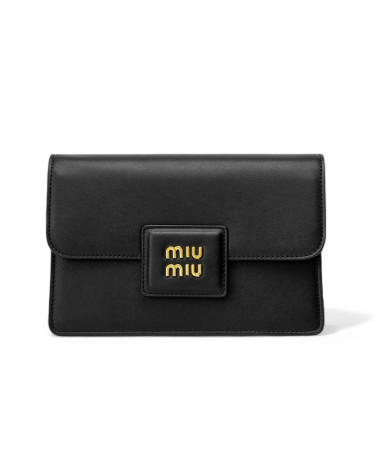 Сумка Miu Miu Shoulder Leather Bag Black 5BC780 O99 F9060 E AAB
