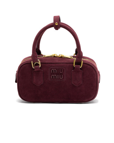 Сумка Arcadie Suede Bag Burgundy 5BC125 E30 A5892 A SSW