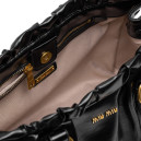 Сумка Black Vitello Lux Leather Gathered Tote 5BC125 Q70 V7474 O BLK